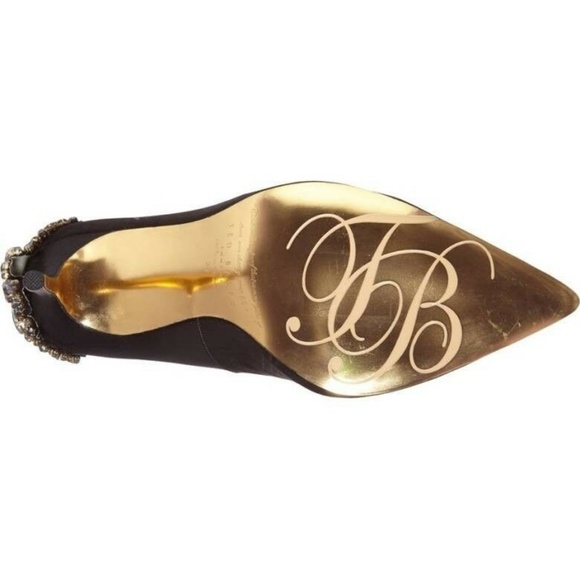 NWT Ted Baker 'Meion' Crystal Embell Heels Pumps - Picture 5 of 5